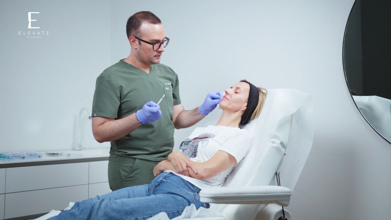 Focusing On The Lips. Lips & Nasolabial Fold Treatment