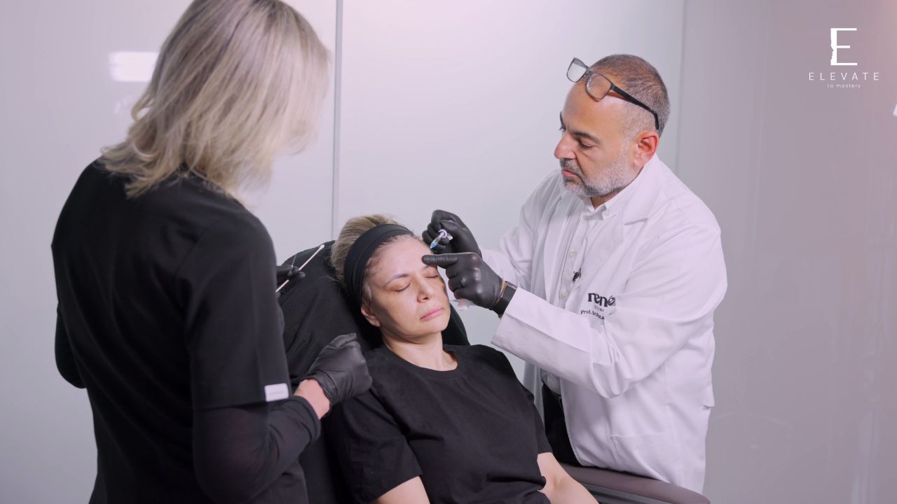 Forehead Injection Strategy & Technique Png